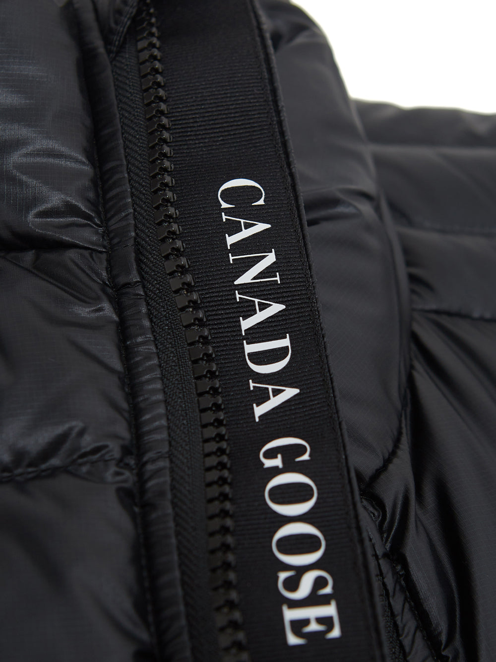 Canada Goose Elegant Quilted Black Crofton Vest Jacket