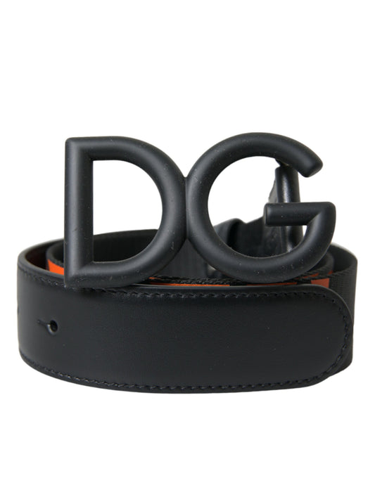 Dolce & Gabbana Elegant Dual-Tone Leather Belt