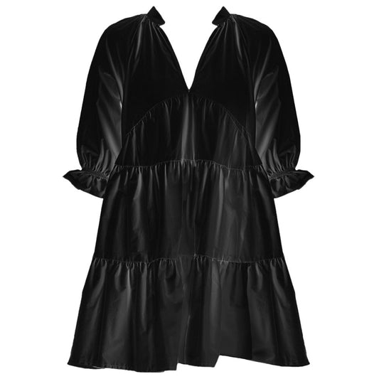 PINKO Black Cotton Dress