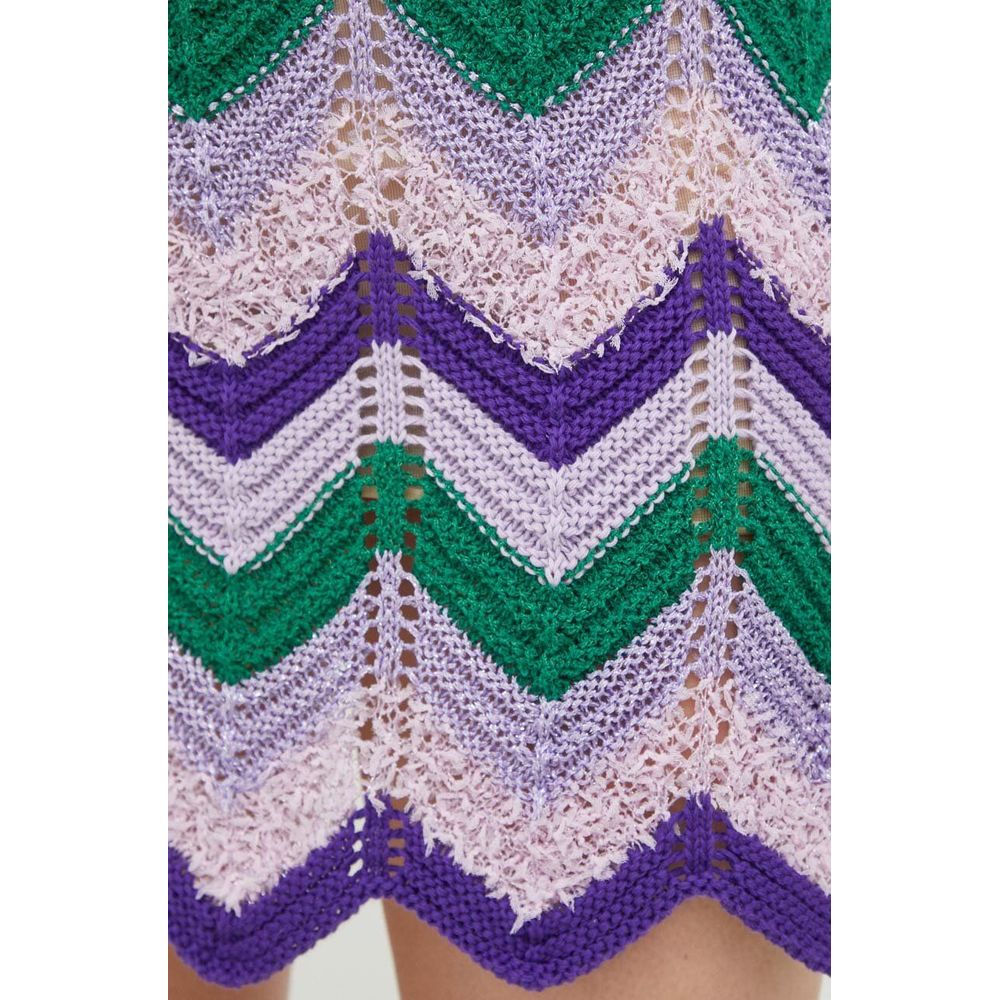 PINKO Multicolor Polyamide Skirt