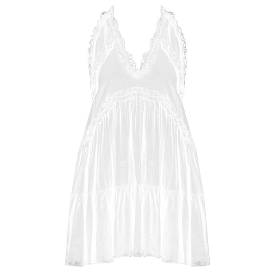 PINKO White Cotton Dress