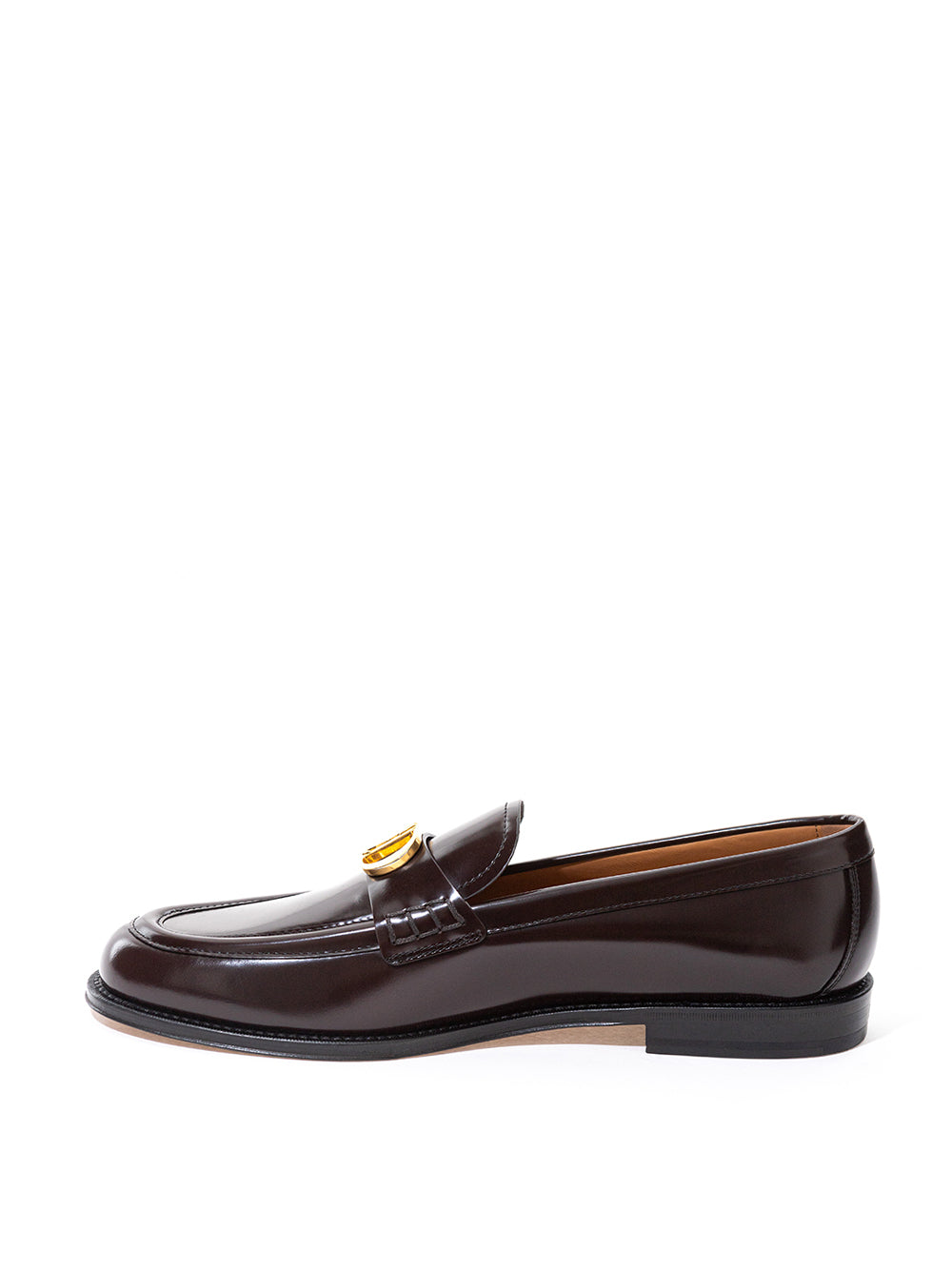 Dior Elegant Granville Brown Leather Loafers