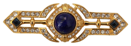 Dolce & Gabbana Elegant Gold Plated Brass Brooch