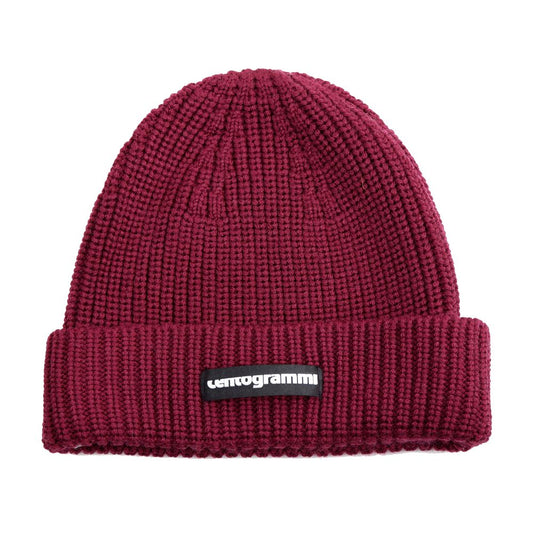 Centogrammi Chic Wool Blend Unisex Cap in Radiant Red