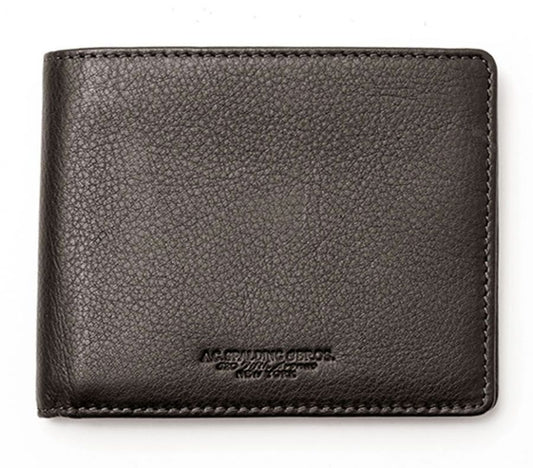 A.G. Spalding & Bros Elegant Dark Brown Horizontal Wallet with RFID