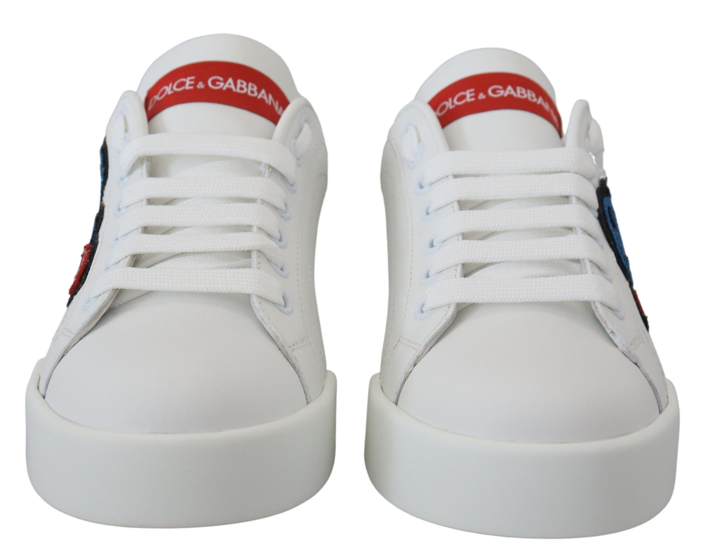 Dolce & Gabbana Sparkling White Portofino Sneakers