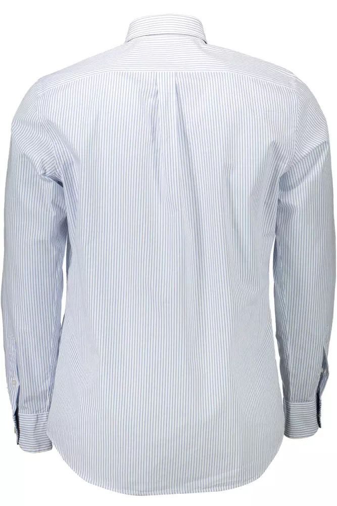 Harmont & Blaine Elegant White Cotton Button-Down Shirt