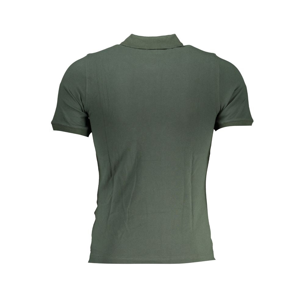 K-WAY Green Contrast Detail Polo Shirt
