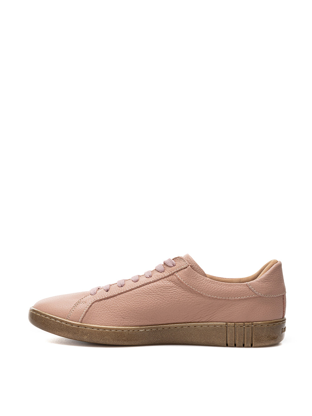 Bally Elegant Pink Leather Lace-up Sneakers