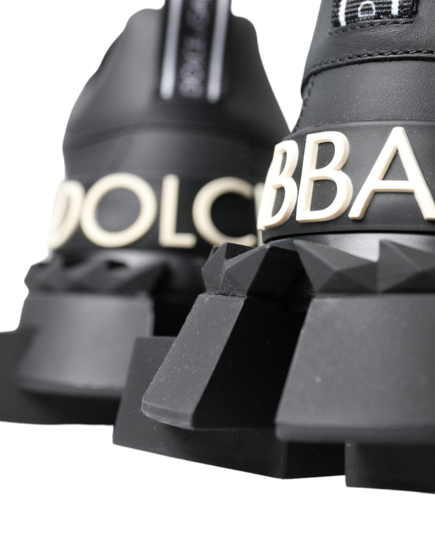 Dolce & Gabbana Elegant Black Super Queen Sneakers
