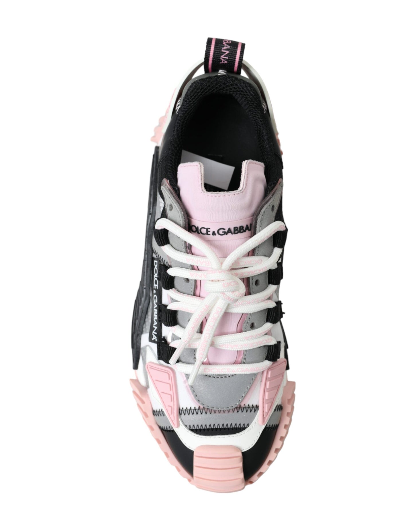 Dolce & Gabbana Multicolor Chic NS1 Lace-Up Sneakers
