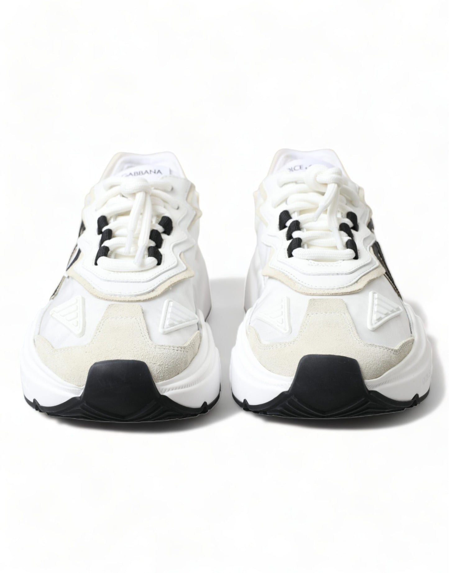 Dolce & Gabbana Daymaster Chic White Nylon Sneakers