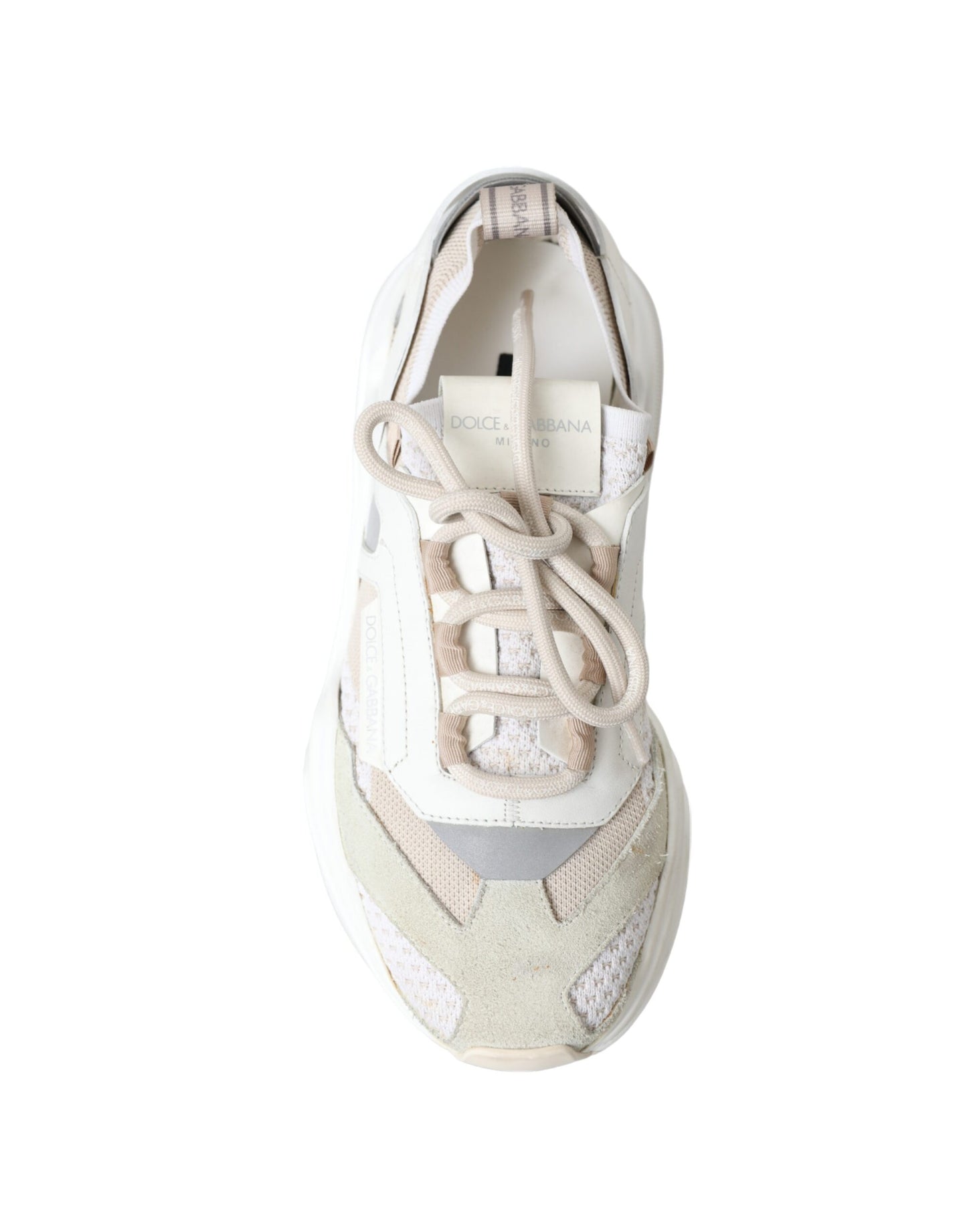 Dolce & Gabbana Exquisite Multicolor Daymaster Lace-Up Sneakers