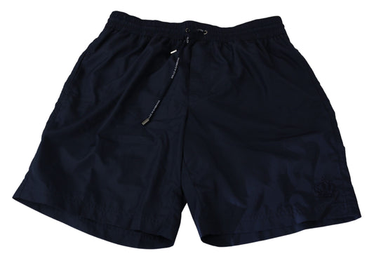 Dolce & Gabbana Elegant Blue Swim Shorts for Men