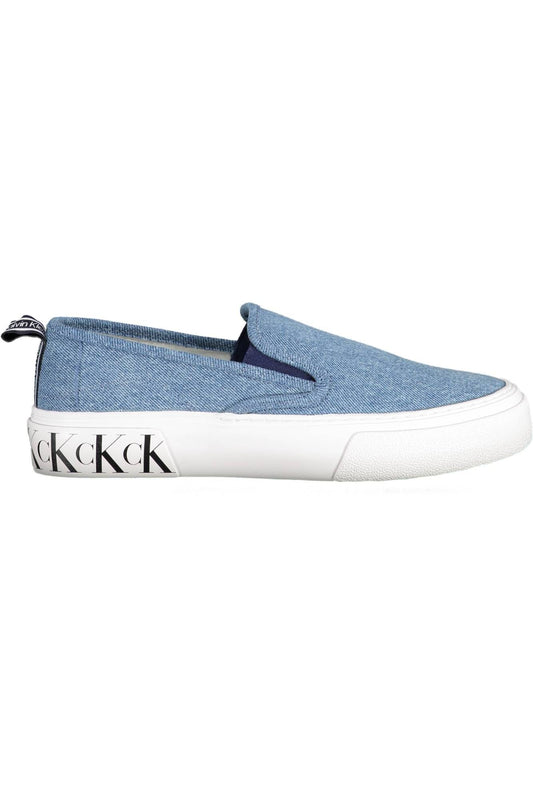 Calvin Klein Chic Laceless Sneakers with Contrasting Accents