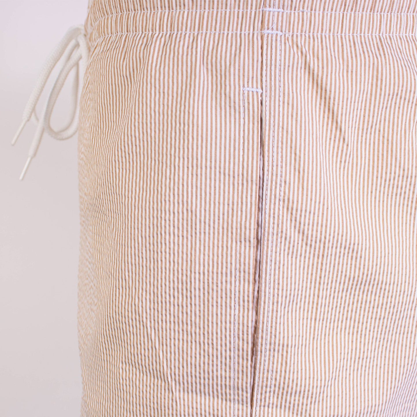 Malo Elegant Beige Striped Swim Shorts