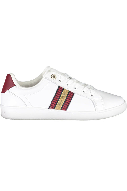 Tommy Hilfiger Eco Chic White Lace-Up Sneakers