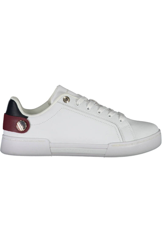 Tommy Hilfiger Eco-Chic White Lace-Up Sneakers