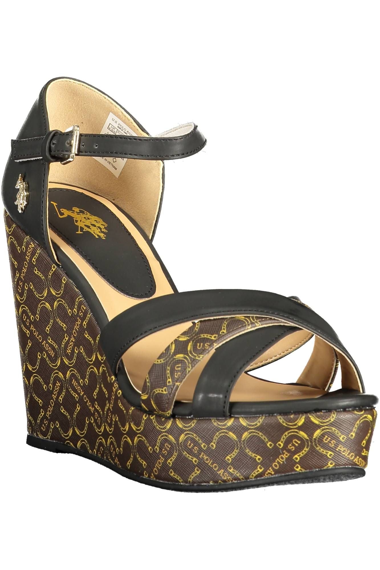 U.S. POLO ASSN. Chic Ankle-Strap Wedge Sandals