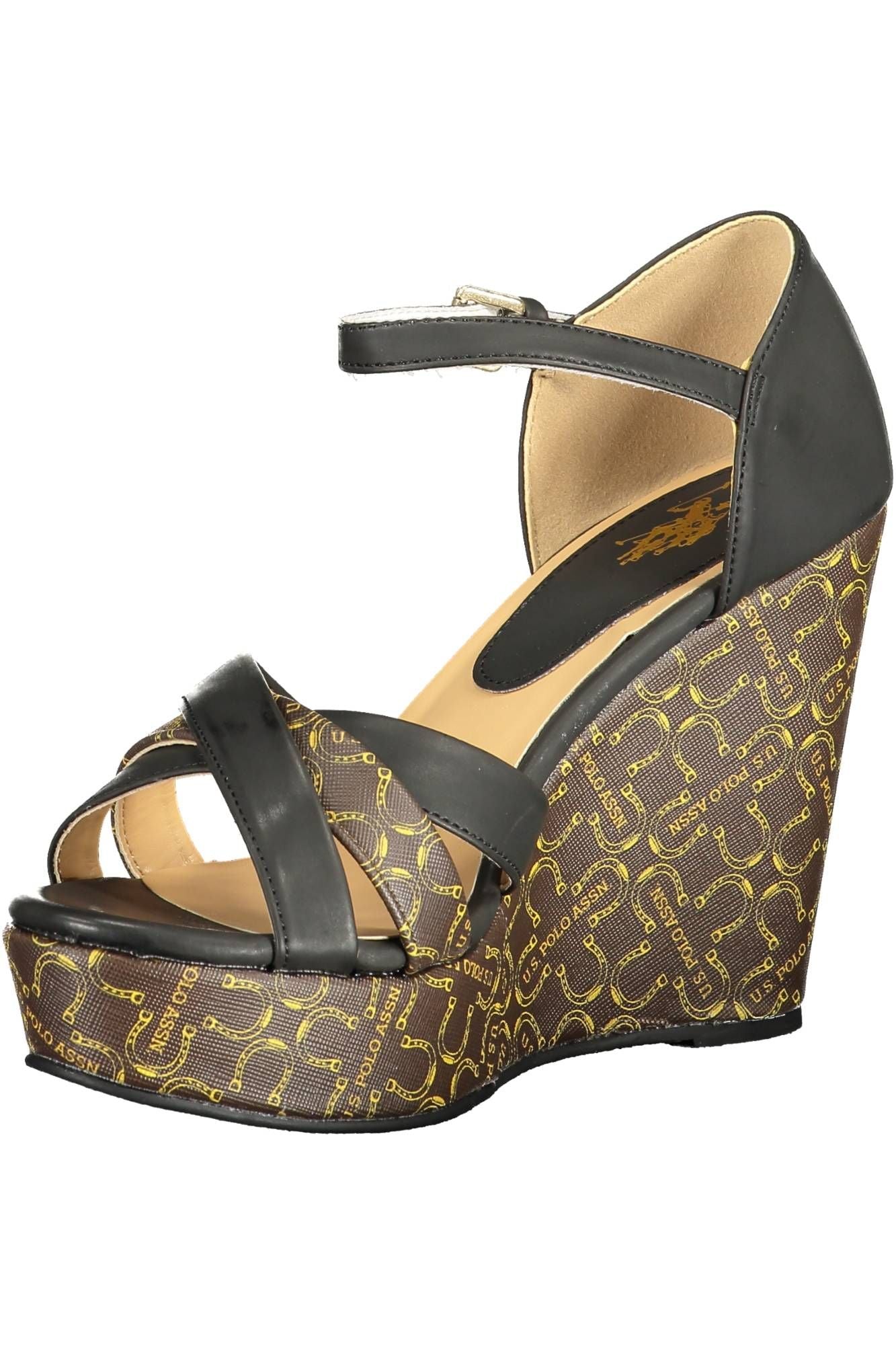 U.S. POLO ASSN. Chic Ankle-Strap Wedge Sandals