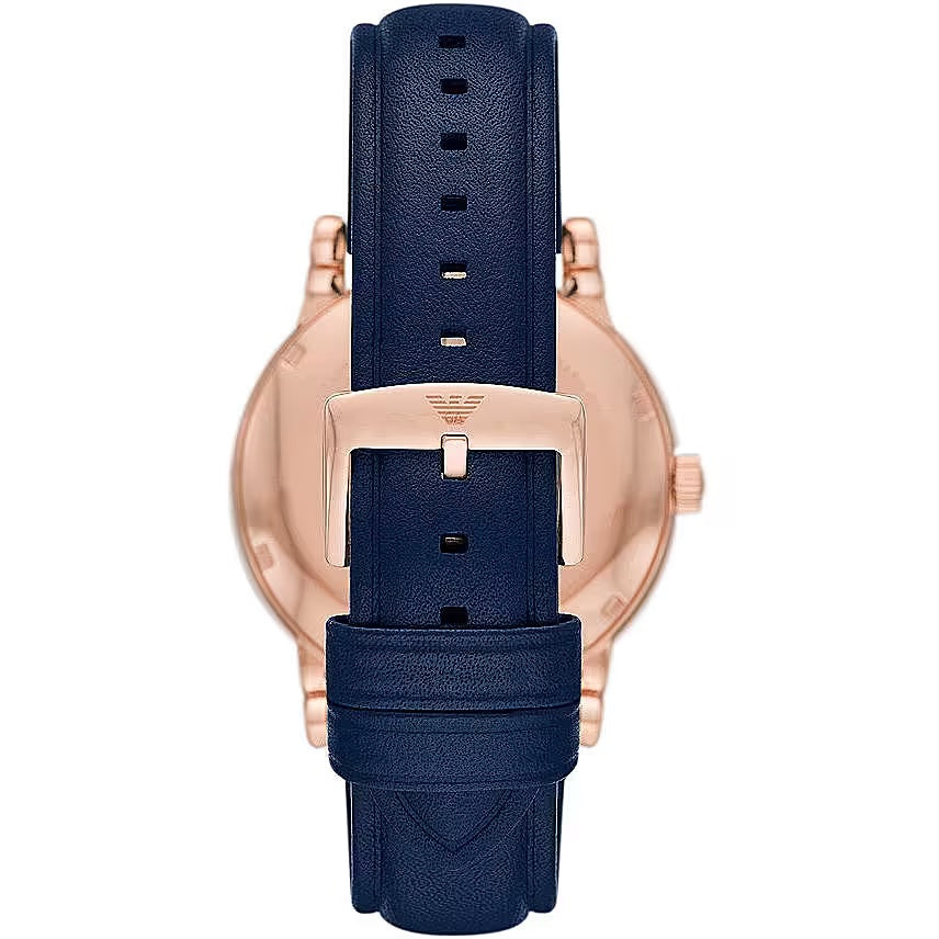 Emporio Armani Elegant Navy Blue Mechanical Men's Watch
